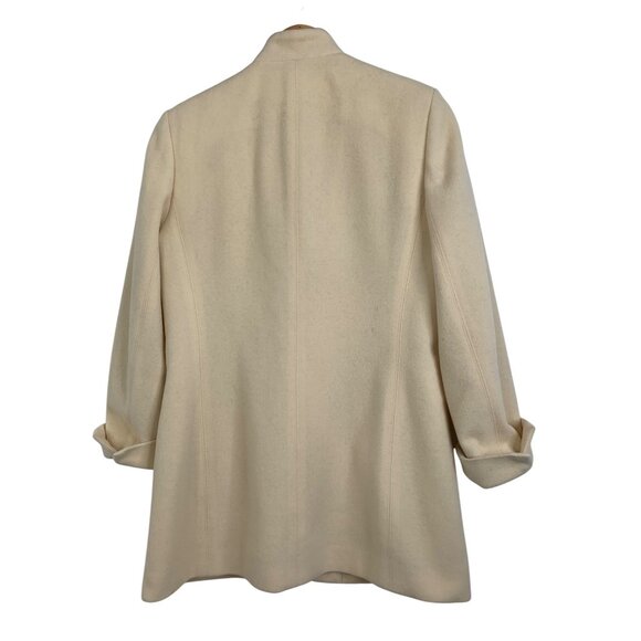 VTG Harvé Benard Womens Cream Wool Blazer Jacket Size 8 RCC10704 GUC - Picture 5 of 8